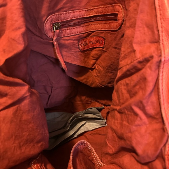 Free People Waverly Tote Weekender Canvas Leather Tote Bag 🔖NWT🔖 $138 - Picture 6 of 14